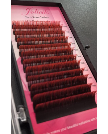 CILS dégradé couleur ROUGE