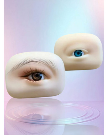 YEUX BLEUS Création Silicone