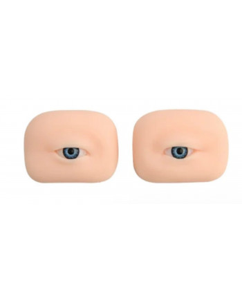 YEUX BLEUS Création Silicone