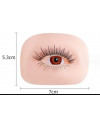 YEUX MARRONS Création Silicone
